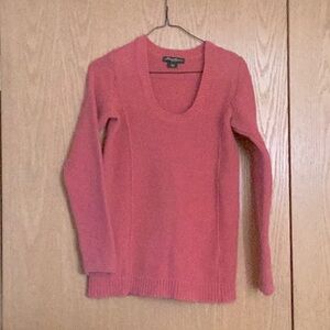 Eddie Bauer Cotton coral knitted sweater